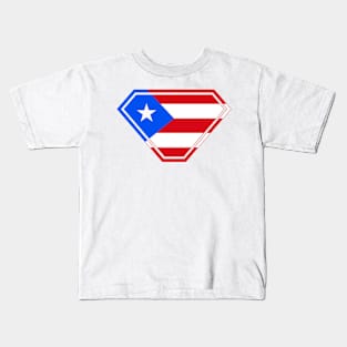 Puerto Rico SuperEmpowered Kids T-Shirt